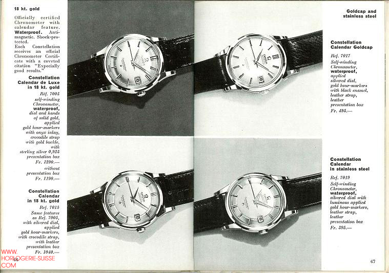 catalogue Omega 1960, Constellation 2