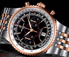 breitling montbrillant acier or