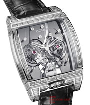 Golden Tourbillon Panoramique Grey Sapphire