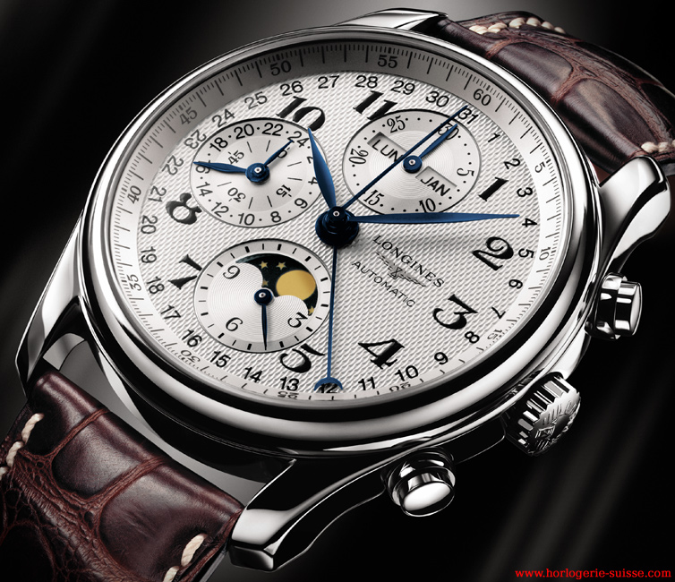 The Longines Master Collection, chrono/phase de lune