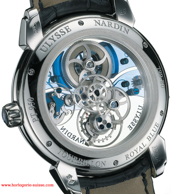 Royal Blue, Le Tourbillon mystérieux dUlysse Nardin, fond