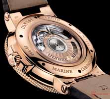 arriere de la montre