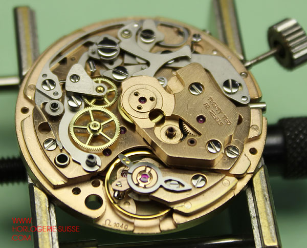 omega 1040 mécanisme chronographe