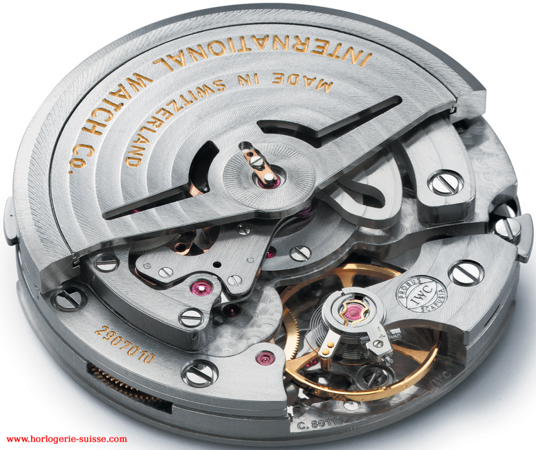 calibre 80110 avec remontage Pellaton