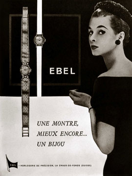 ebel publicite 1950
