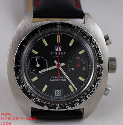 Chronographe Tissot Seastar Navigator face